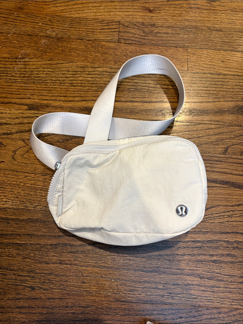 Lululemon Light Cream Belt Bag